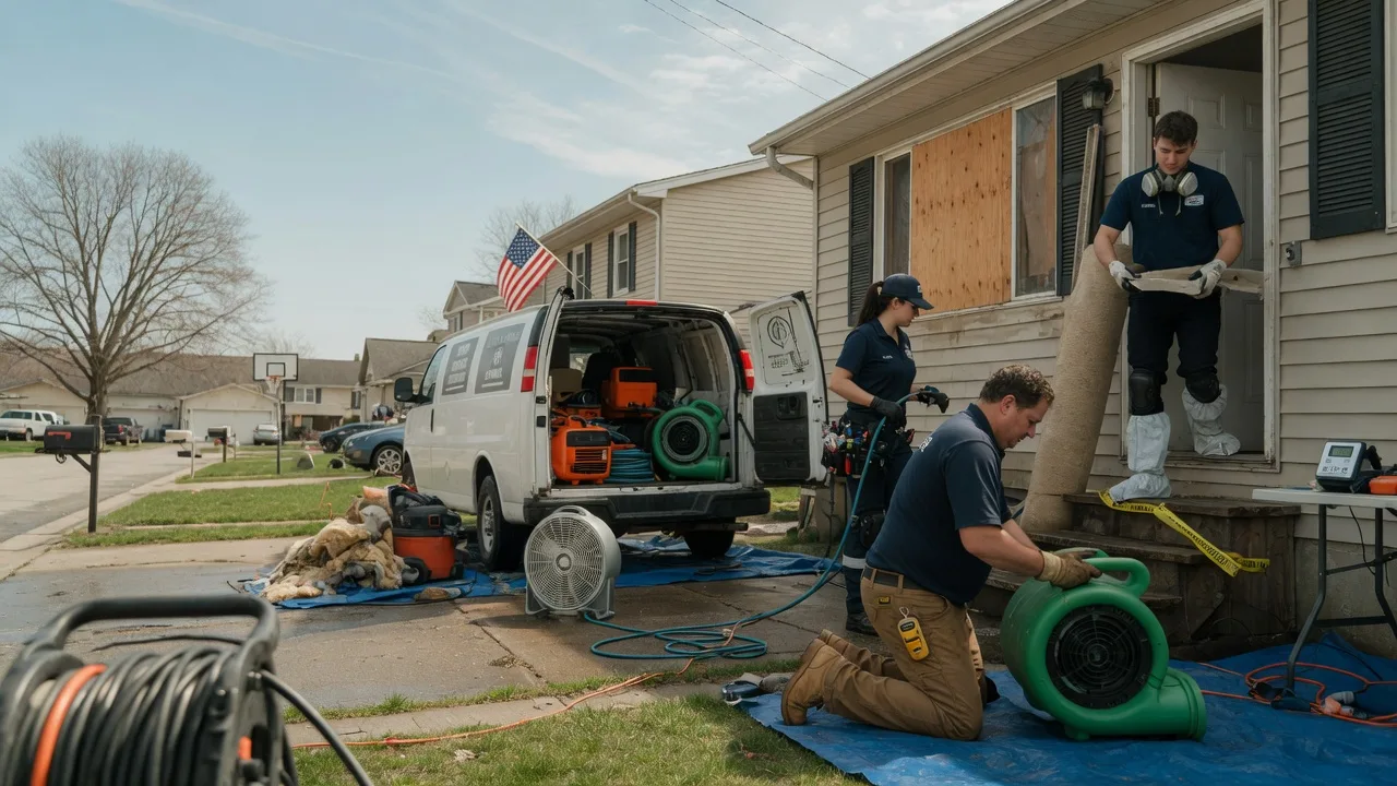 Water Damage Restoration in Greenwich, OH near me